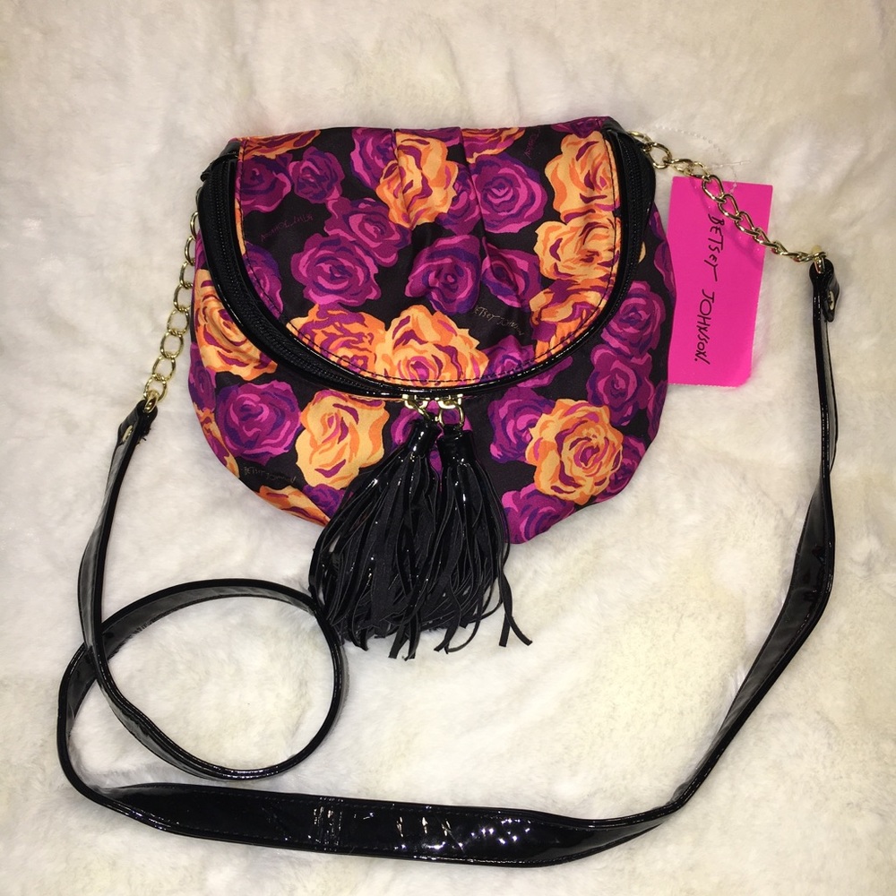 NWT Betsey Johnson Cross Body Bag